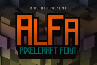 AlFa: A Bold Display Font for Web Design