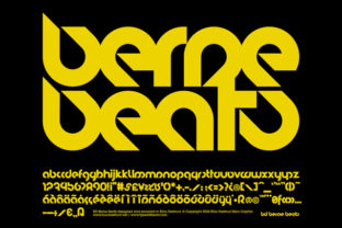 BD BerneBeats Font for Creative Projects