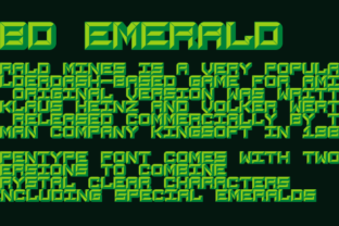 BD Emerald Font for Web Design