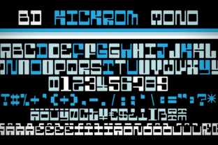 BD Kickrom Mono: A Font for Bold Web Design