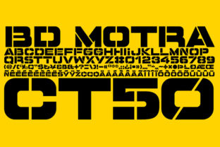 BD Motra: A Bold Display Font