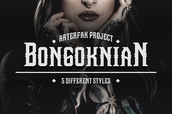 Bongoknian: A Bold Display Font for Scroll-Stopping Marketing