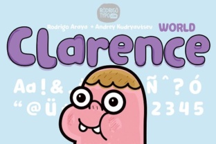 Clarence World: A Bold Font for Creative Projects