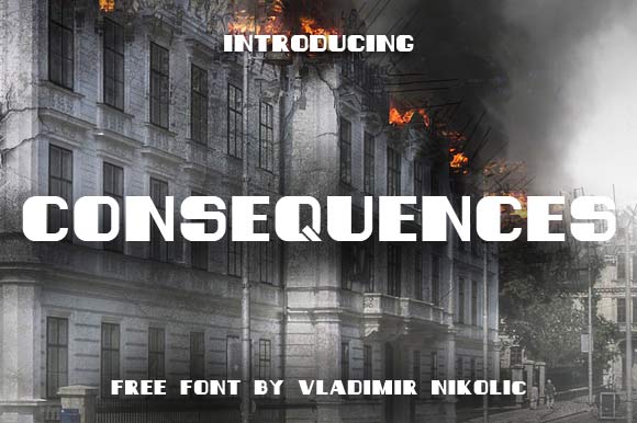 Consequences Font: A Bold, Free Display Typeface Worth Testing