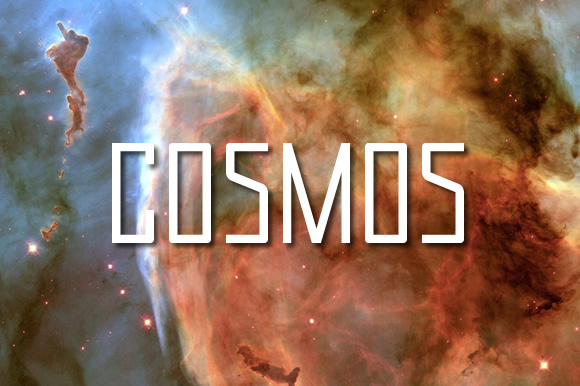 Cosmos: A Clean, Uppercase Display Font for Handmade Creators