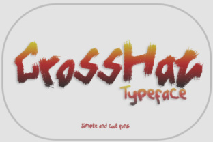 CrossHat: A Bold Display Font
