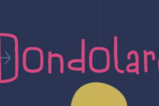 Dondolare: A Font for Creative Campaigns