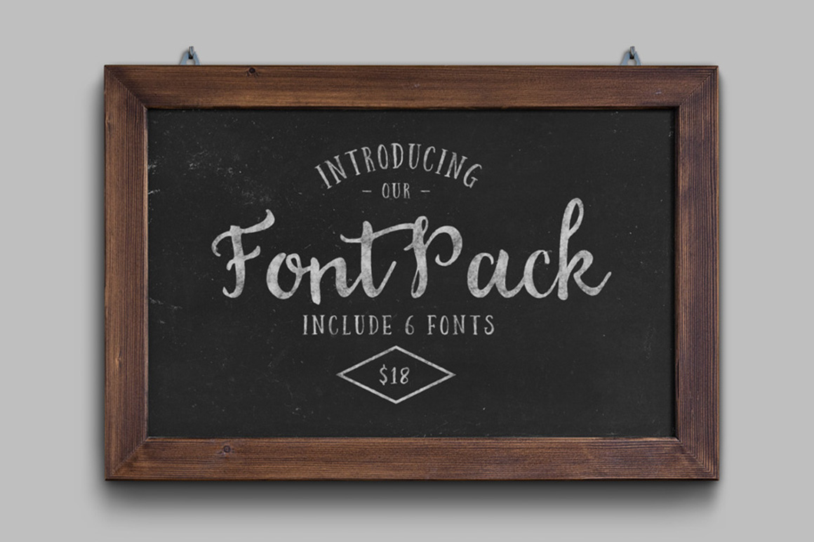 Font Pack: A Script Handwritten Typeface Suite That Just Works