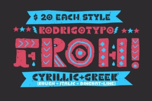 Froh: A Playful Font for Web Design