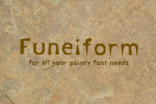 Funeiform: A Sharp, Stylish Display Font