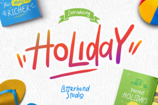Holiday: A Fun Font for Business Branding