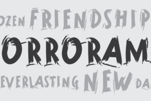 Horrorama: A Bold Type for Editorial Impact