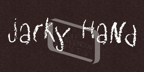 Jacky Hand: A Waxy Font for Bold Campaigns
