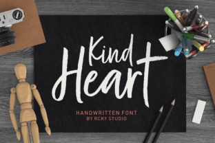 Kind Heart Font Duo: A Script Handwritten Typeface for Polished Digital Brands