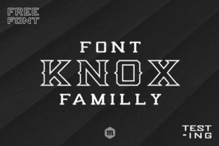 Knox Font: Bold, Vintage, and Business-Ready
