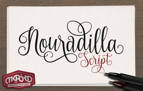 Nouradilla Script Free Version: A Warm, Elegant Font for Small Business Branding