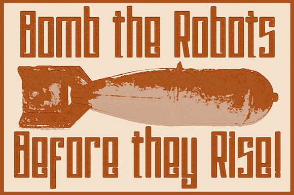 Psychotic Robots Font: Bold and Unapologetic