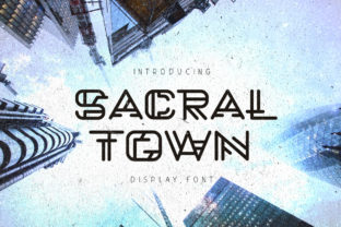 Sacral Town: A Bold Type for Editorial Design