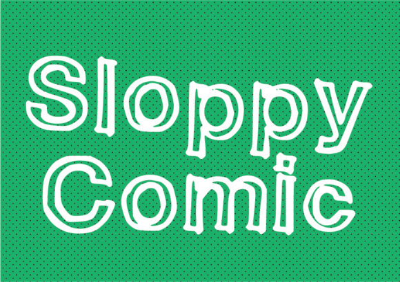 Sloppy Comic: A Fun Font for Bold Campaigns