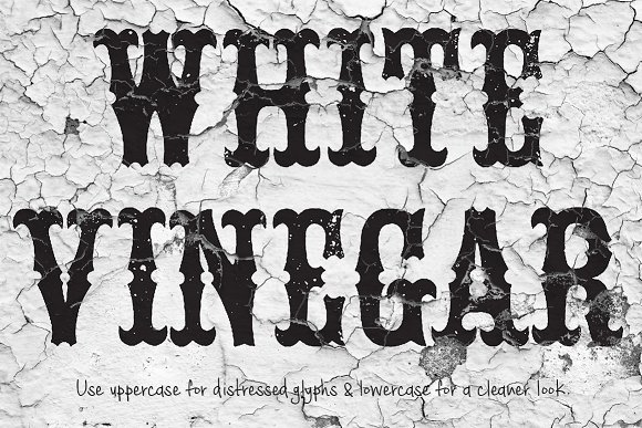 White Vinegar: A Bold Blackletter Font That Cuts Through the Feed